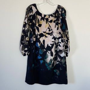 Maeve Anthropologie Leaves Dress Small Pullover